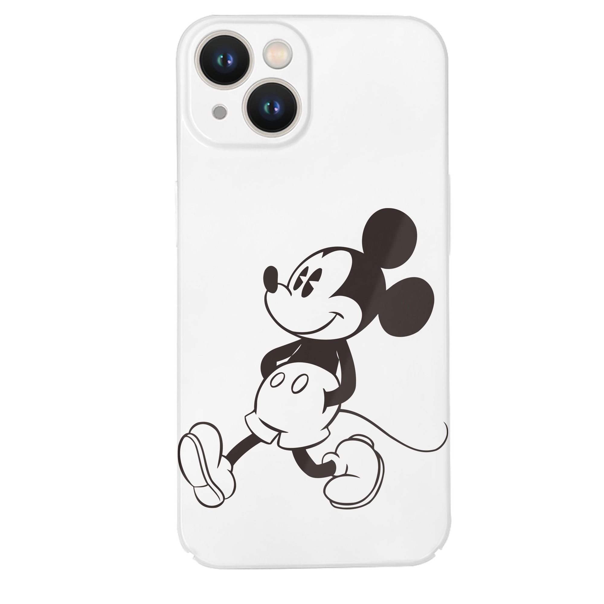 （画像用） ミッキーマウス Mickey Mouse 【iPhone 14シリーズ対応】ハードケース